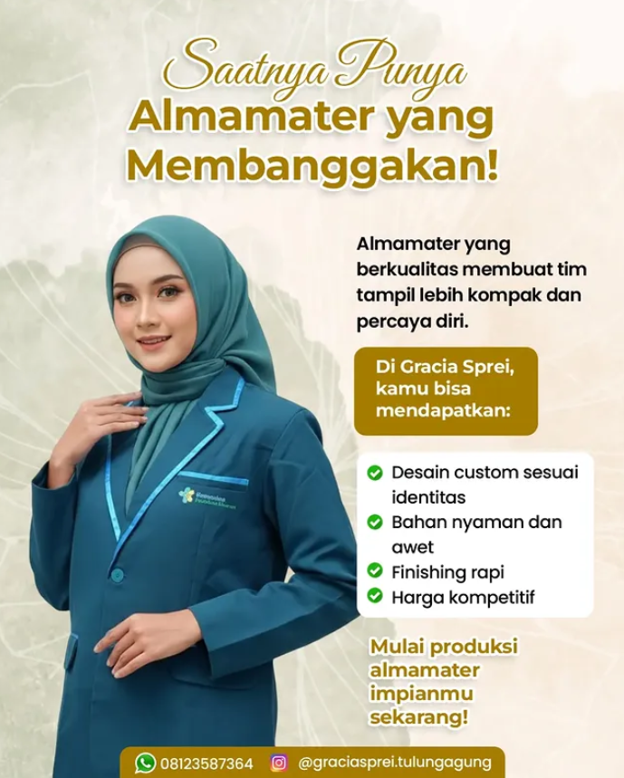<p>Almamater yang tepat ikut membangun rasa percay